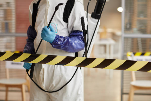 Professional Biohazard Cleanup technician working in Medina, OH